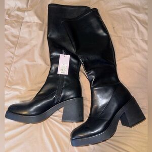 Wild Fable Black Heeled Boots